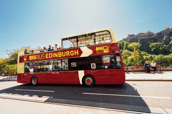 Autobus turistico di Edimburgo